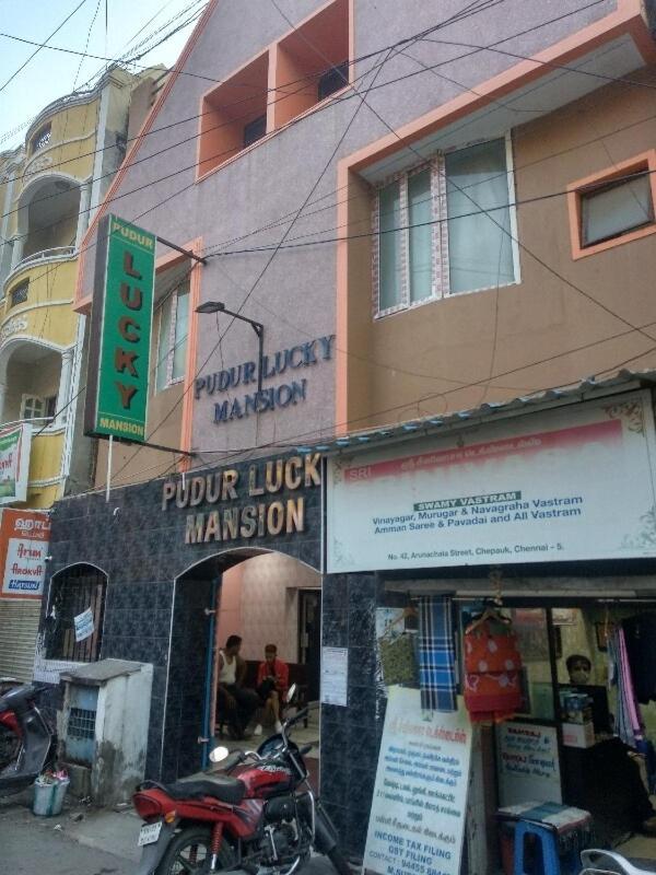 Spot On 80584 Pudur Lucky Mansion Hotel Madras Zewnętrze zdjęcie